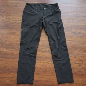 Arc'teryx Women's Black Chic Outdoor Hiking Performance Creston Pants Size 8